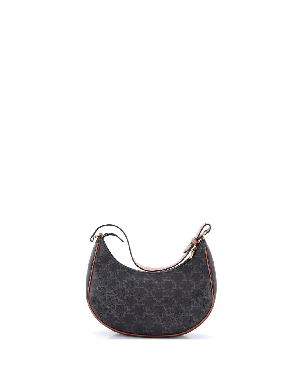 Celine Ava Bag Triomphe Coated Canvas #275456C16B - Picture 3 of 6